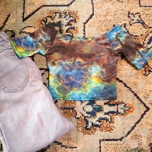 BlackMilk Galaxy Crop top